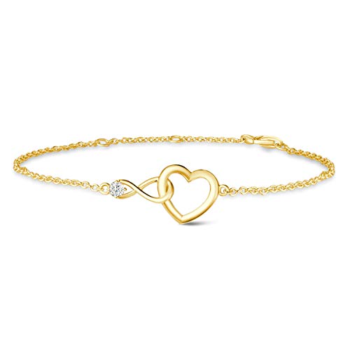 Infinity Love Heart Bracelet