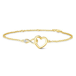 Infinity Love Heart Bracelet