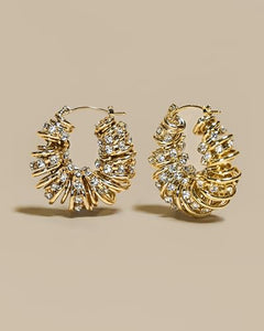 Bling Hoop Earrings