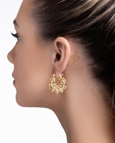 Bling Hoop Earrings