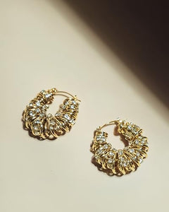 Bling Hoop Earrings